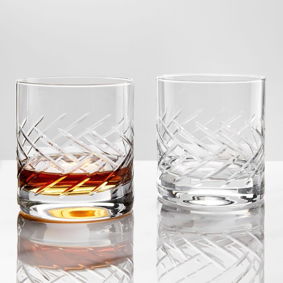 Schott Zwiesel Distil Crystal Whiskey Glasses (Set of 2) West Elm UK